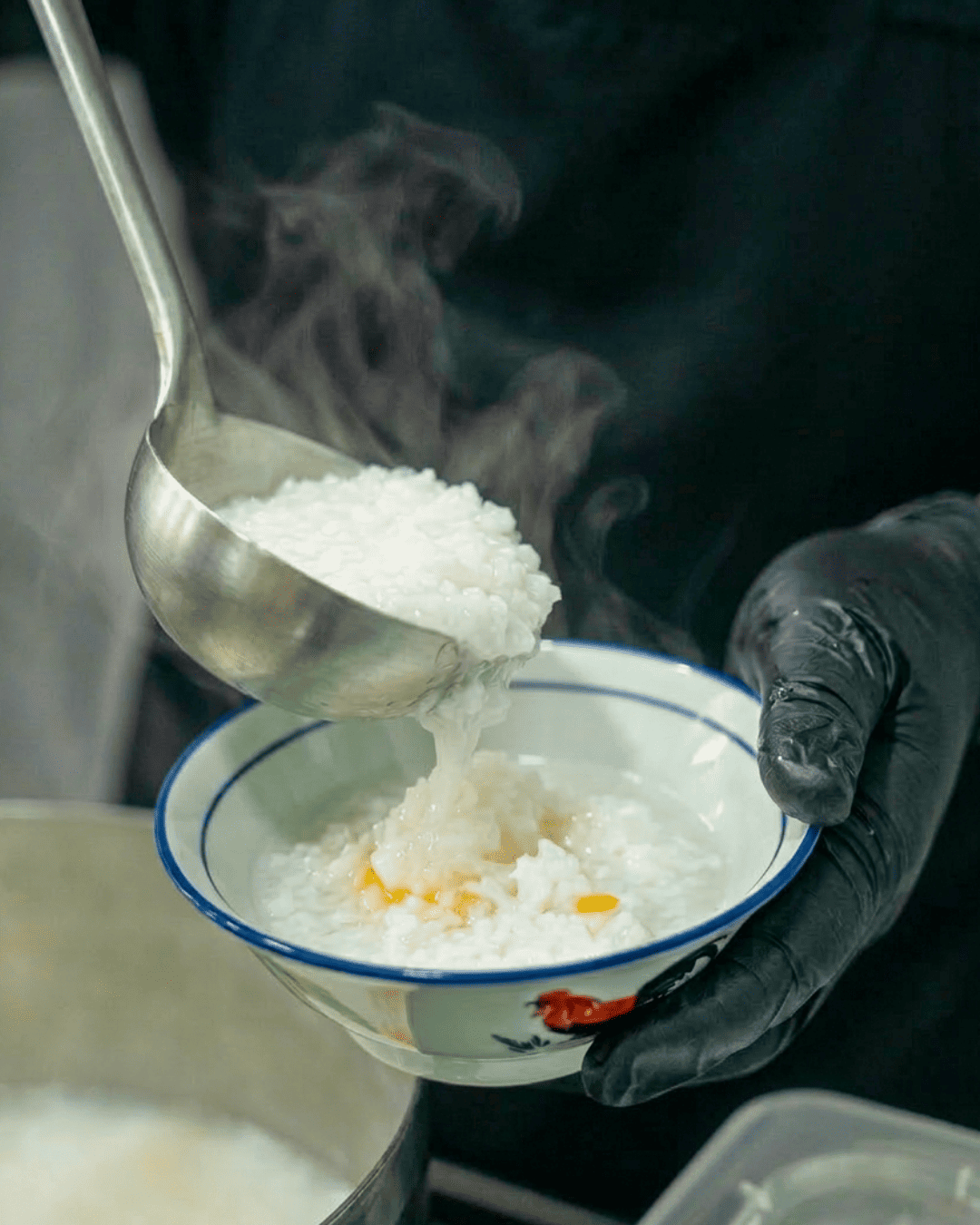 Ah Ma Porridge Buffet at Plate